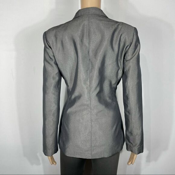 Pret A Porter Grey Button Up Jacket - Picture 13 of 13